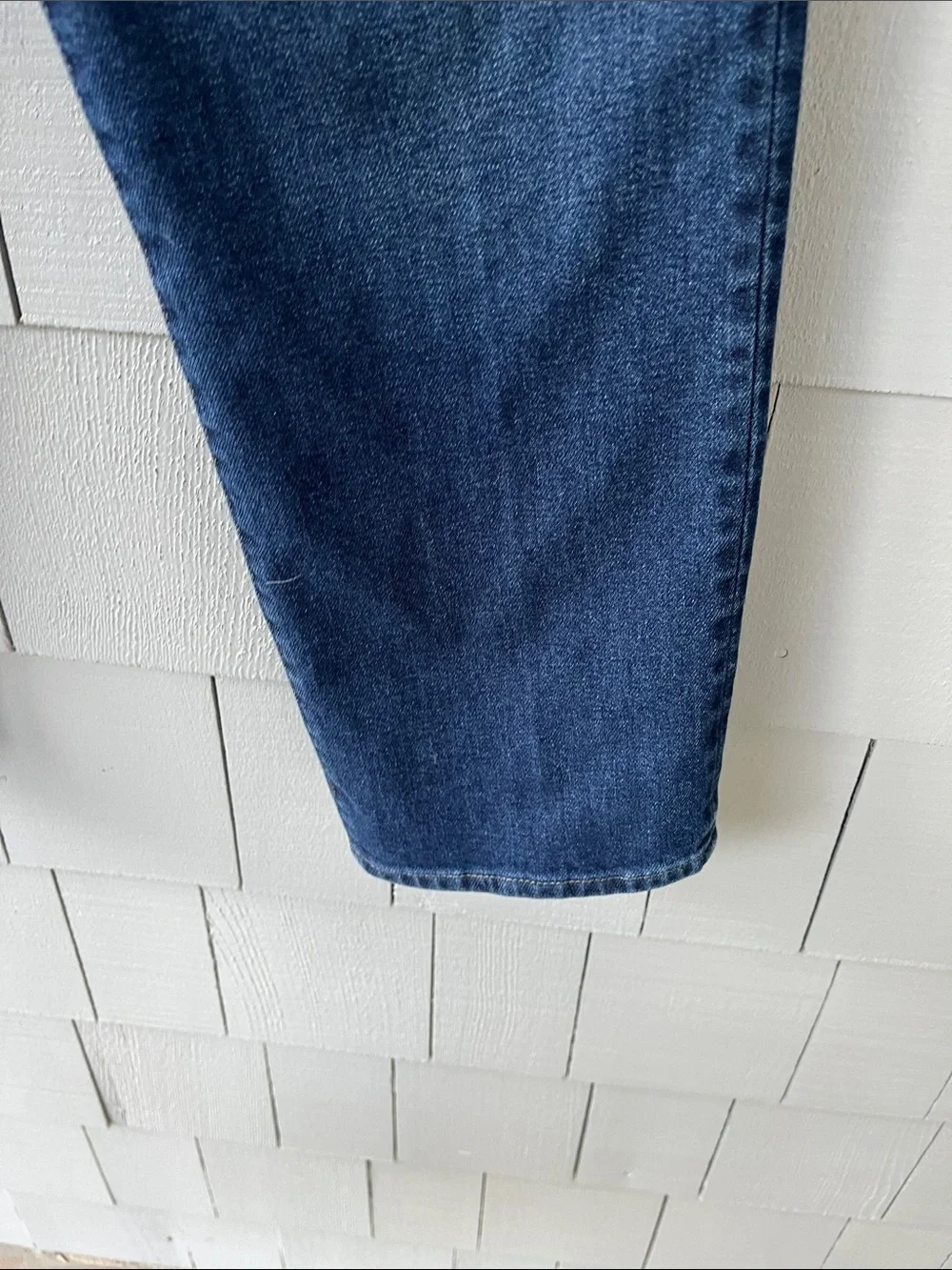 J. Crew Indigo Curvy Essential Straight Jeans 31